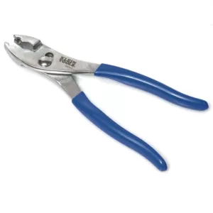 Klein Tools 8 in. Slip Joint Pliers with Hose Clamp