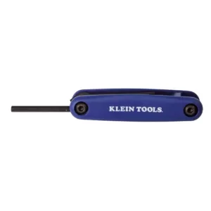 Klein Tools SAE/Metric Grip-It Folding Hex Key Set (12-Piece)