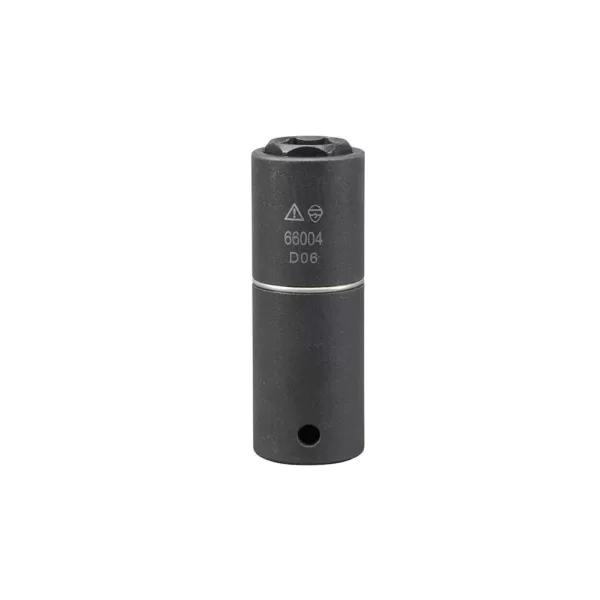 Klein Tools 1/2 in. Drive 2-in-1 Impact Socket 6-Point 3/4 in. and 9/16 in.