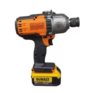 Klein Tools 20-Volt Brushless Cordless 7/16 in. Impact Wrench with Two 4.0 Ah Batteries and Charger