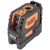 Klein Tools Laser Level, Self-Leveling Green Cross-Line and Red Plumb Spot