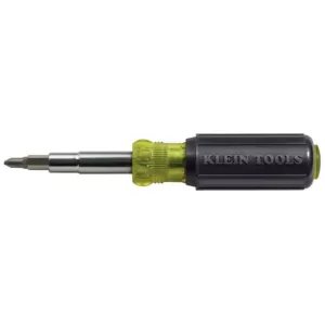 Klein Tools 11-in-1 Multi Bit Screwdriver & Nut Driver - Cushion Grip Handle