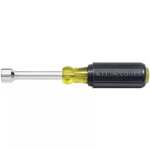 Klein Tools 1/2 in. Nut Driver with 3 in. Shaft- Cushion Grip Handle