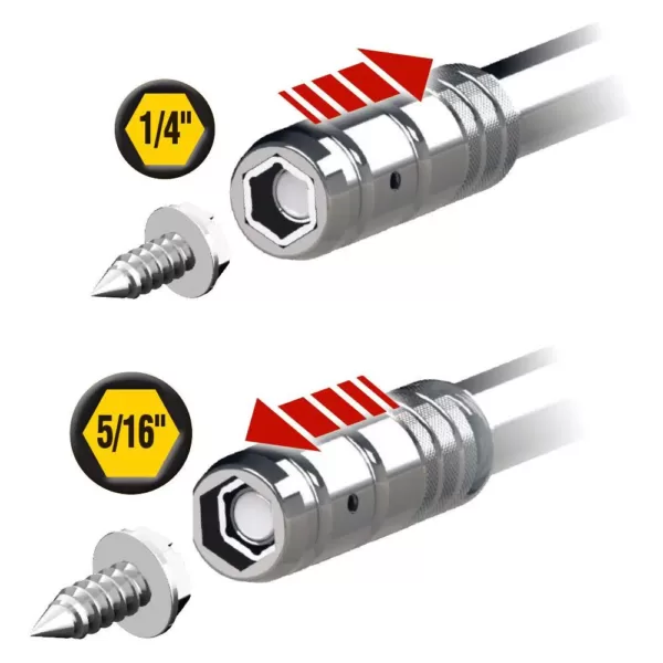 Klein Tools 2-in-1 1.5 in. Hex Head Slide Driver Nut Driver