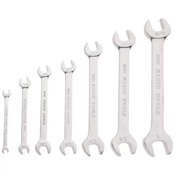 Klein Tools Open-End Wrench Set (7-Piece)