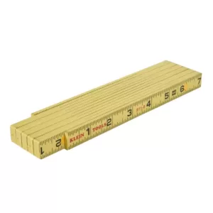 Klein Tools 6 ft. Fiberglass Folding Ruler