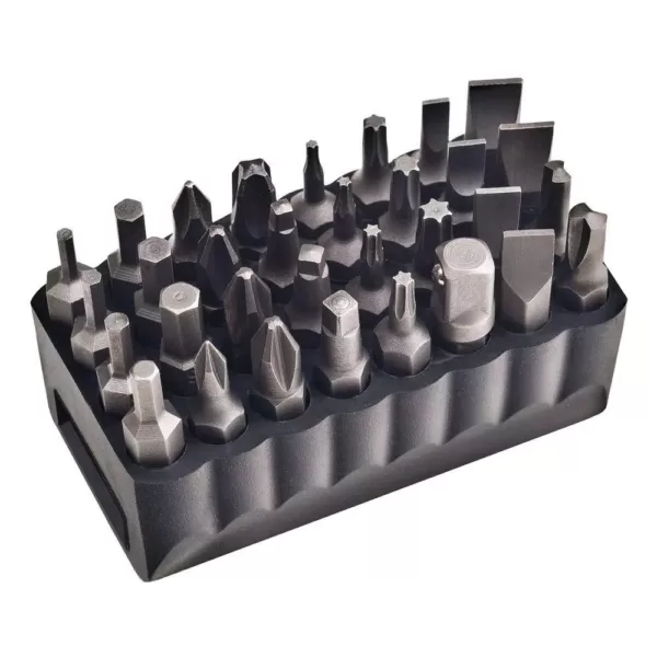 Klein Tools 32-Piece Standard Tip Bit Set