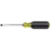 Klein Tools 3/8 in. Keystone-Tip Flat Head Screwdriver with 8 in. Square Shank- Cushion Grip Handle