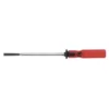 Klein Tools 1/4 in. Slotted Screw-Holding Flat Head Screwdriver with 8 in. Round Shank