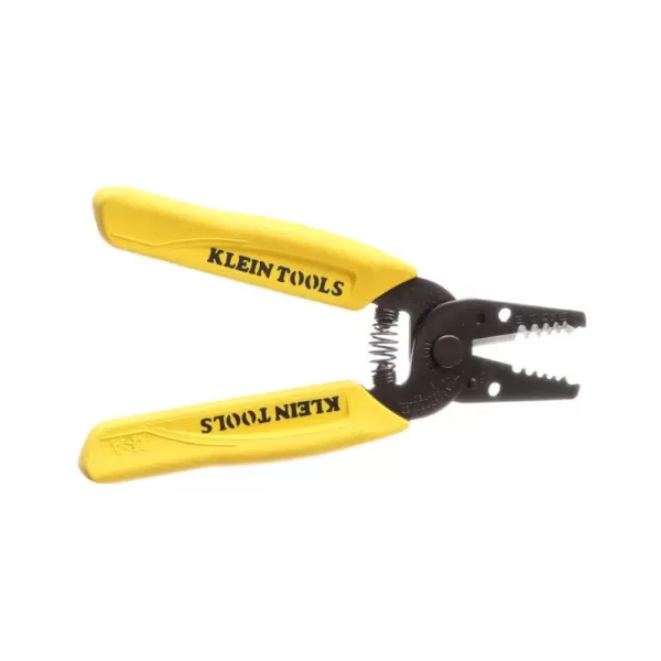 Klein Tools 6-1/4 in. Wire Stripper and Cutter for 10-18 AWG Solid Wire