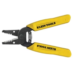 Klein Tools 6-1/4 in. Wire Stripper and Cutter for 10-18 AWG Solid Wire