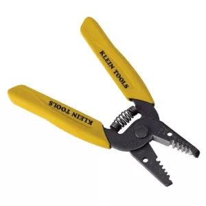 Klein Tools 6-1/4 in. Wire Stripper and Cutter for 10-18 AWG Solid Wire