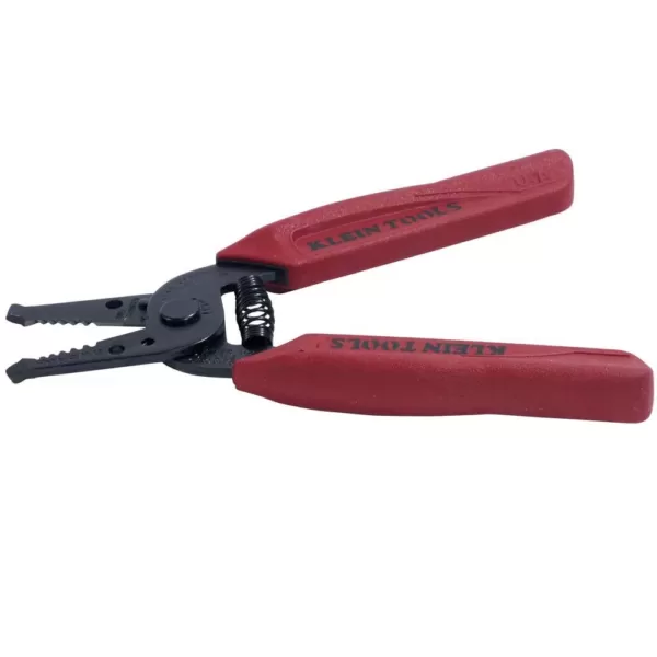 Klein Tools 6-1/4 in. Wire Stripper & Cutter for 16-26 AWG Stranded Wire