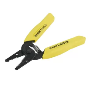 Klein Tools 6-1/4 in. Dual-Wire Stripper & Cutter for 10, 12, 14 AWG Solid Wire