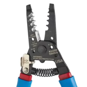 Klein Tools 7-1/8 in. Klein-Kurve Wire Stripper and Cutter for 6-12 AWG Stranded Wire