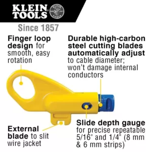 Klein Tools Twisted Pair Radial Stripper