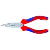 KNIPEX 6-1/4 in. 4-in-1 Electrician Pliers with Dual-Component Comfort Grips and Tether Attachment