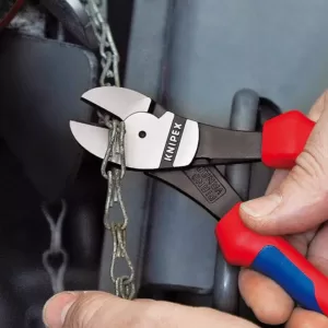 KNIPEX 5-1/2 in. High Leverage Diagonal Cutters with Comfort Grip