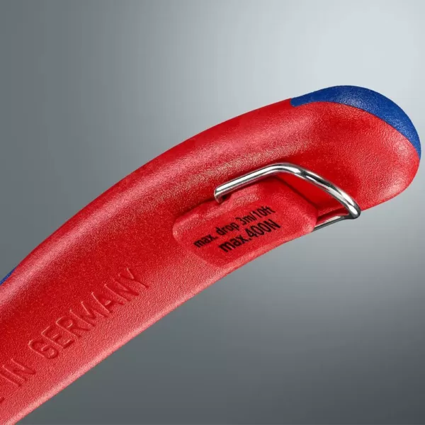 KNIPEX 10 in. H Leverage Diagonal Cutters with Dual Comfort Grips and Tether Attachment