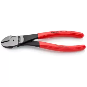 KNIPEX 7-1/4 in. High Leverage Angled Diagonal Cutters