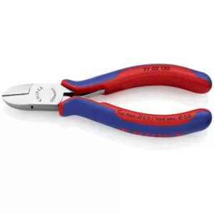 KNIPEX 5-1/4 in. Electronics Diagonal Cutters with Comfort Grip Handles