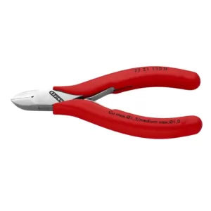 KNIPEX 4-1/2 in. Electronics Diagonal Cutters with Round Head and Flush Cut