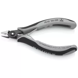 KNIPEX 5 in. Precision Electronics Diagonal Cutters with ESD Handles