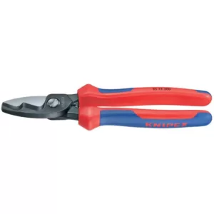 KNIPEX 8 in. Cable Shears with Comfort Grip Handles