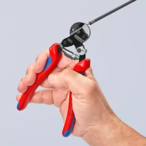 KNIPEX 6-1/4 in. Wire Rope Cutter