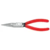 KNIPEX 6 in. Long Nose Pliers with Cutter