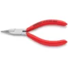 KNIPEX 5 in. Long Nose Pliers with Cutter and Chrome Plating