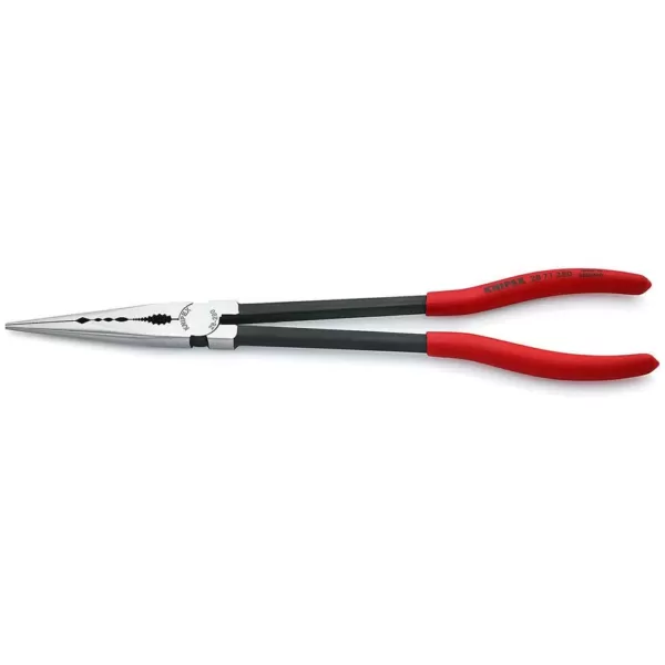 KNIPEX 11 in. Extra Log Reach Long Nose Pliers