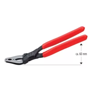 KNIPEX 8 in. 20-Degree Angled Cycle Pliers