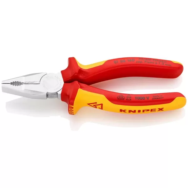 KNIPEX 6-1/4 in. Insulated Combination Pliers