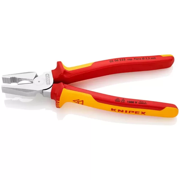 KNIPEX 9 in. High Leverage Insulated Combination Pliers