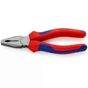 KNIPEX 6-1/4 in. Combination Pliers with Comfort Grip