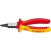 KNIPEX 7-1/4 in. 1000-Volt Insulated Round Nose Pliers