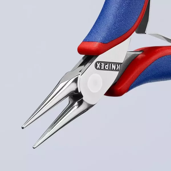 KNIPEX 4-1/2 in. Electronics Pliers-Round Tips with Comfort Grip