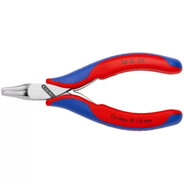 KNIPEX 5 in. Electronics Mounting Pliers with Comfort Grip Handles