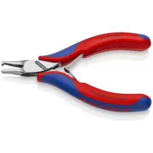 KNIPEX 5 in. Electronics Mounting Pliers with Comfort Grip Handles