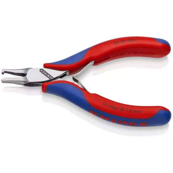 KNIPEX 5 in. Electronics Mounting Pliers with Comfort Grip Handles