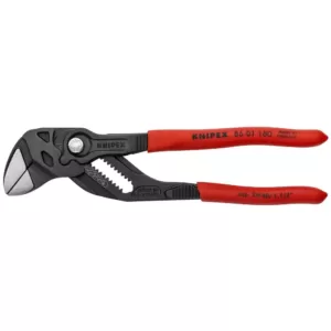 KNIPEX 7-1/4 in. Pliers Wrench in Black