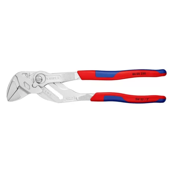 KNIPEX 10 in. Pliers Wrench with Comfort Grip Handles