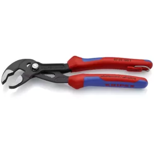 KNIPEX 7-1/4 in. Cobra Pliers with Dual-Component Comfort Grips and Tether Attachment