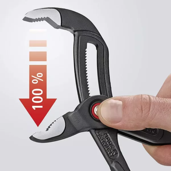 KNIPEX 10 in. Cobra Pliers with Quick Set Functionality