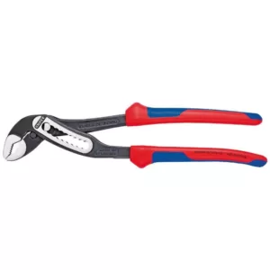 KNIPEX Heavy Duty Forged Steel 7-1/4 in. Alligator Pliers with 61 HRC Teeth and Multi-Component Comfort Grip