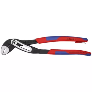 KNIPEX 10 in. Alligator Pliers with Dual-Component Comfort Grips and Tether Attachment