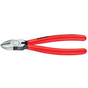 KNIPEX Heavy Duty Forged Steel 4-1/4 in. Diagonal Cutters with 62 HRC Cutting Edge