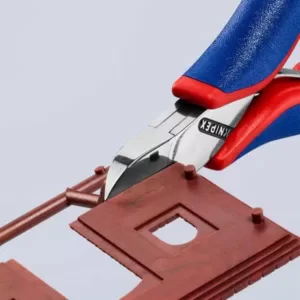 KNIPEX 4-1/2 in. Electronics Diagonal Cutters with Comfort Grip