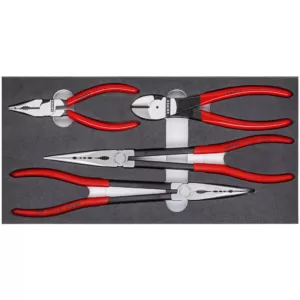 KNIPEX Automotive Pliers Set with Foam Tray (4-Piece)